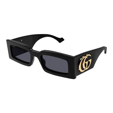 gucci 1425s|Gucci Women's Gg1425s Black Rectangle Sunglasses .